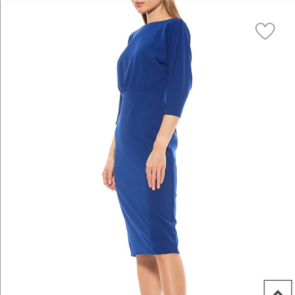 *SOLD*alexia Admor - Paris Boatneck Sheath Dress - Picture 4 of 5